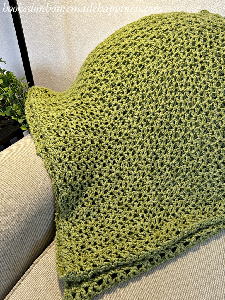 Everyday Throw Blanket Crochet Pattern