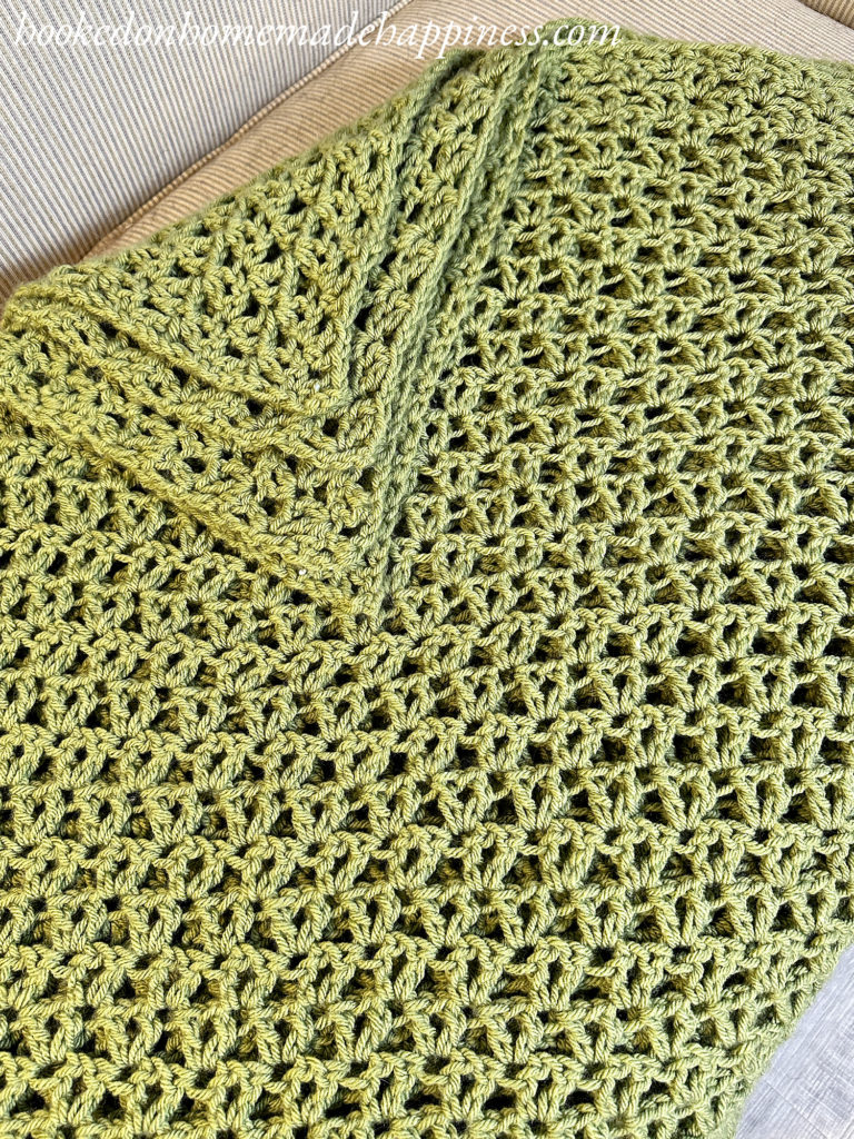 Everyday Throw Blanket Crochet Pattern