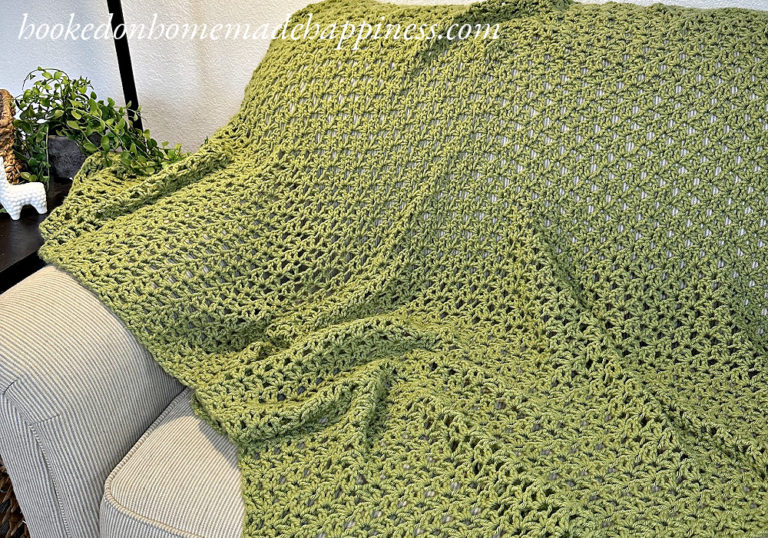 Everyday Throw Blanket Crochet Pattern