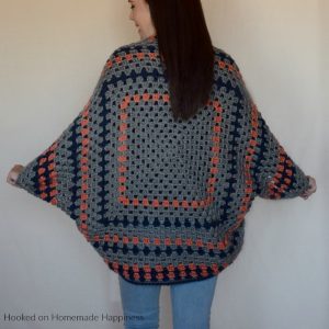 Granny Shrug Crochet Pattern - Hooked on Homemade Happiness