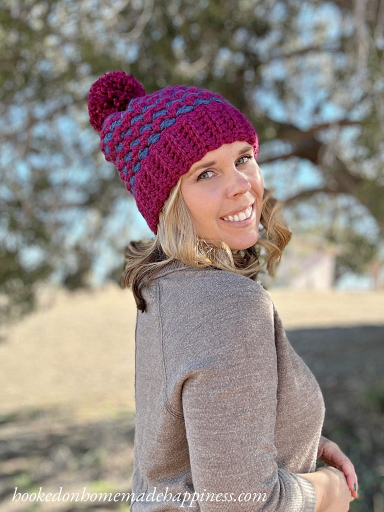 Suzette Beanie Crochet Pattern