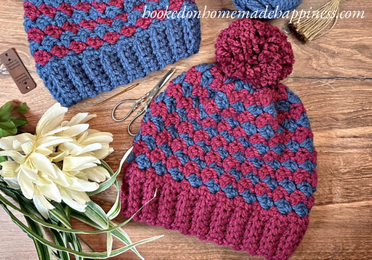 Suzette Beanie Crochet Pattern