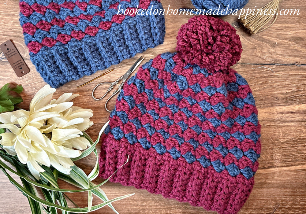 Suzette Beanie Crochet Pattern