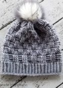 Woven Beanie Crochet Pattern