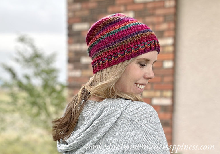 Basic Slouchy Beanie Crochet Pattern