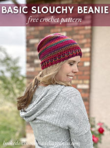 Basic Slouchy Beanie Crochet Pattern