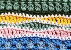 Wave Stitch - Are you ready for Part 2 of the Stitch Sampler Scrapghan CAL? This week is the Wave Stitch!