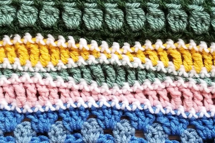 Wave Stitch - Are you ready for Part 2 of the Stitch Sampler Scrapghan CAL? This week is the Wave Stitch!