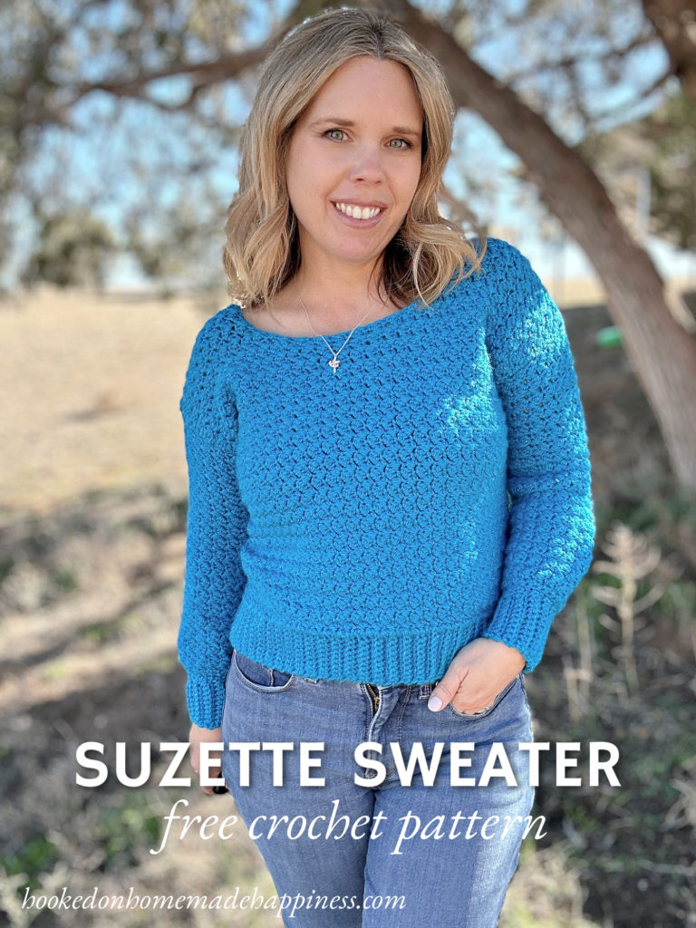 Suzette Sweater Crochet Pattern