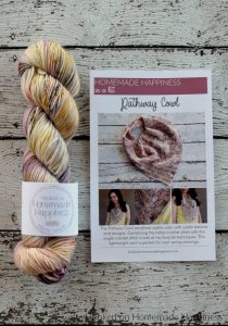 Homemade Happiness in a KIT! It's a yarn surprise in your mailbox every month! Each month I have a crochet kit that includes hand dyed yarn and a printed pattern.