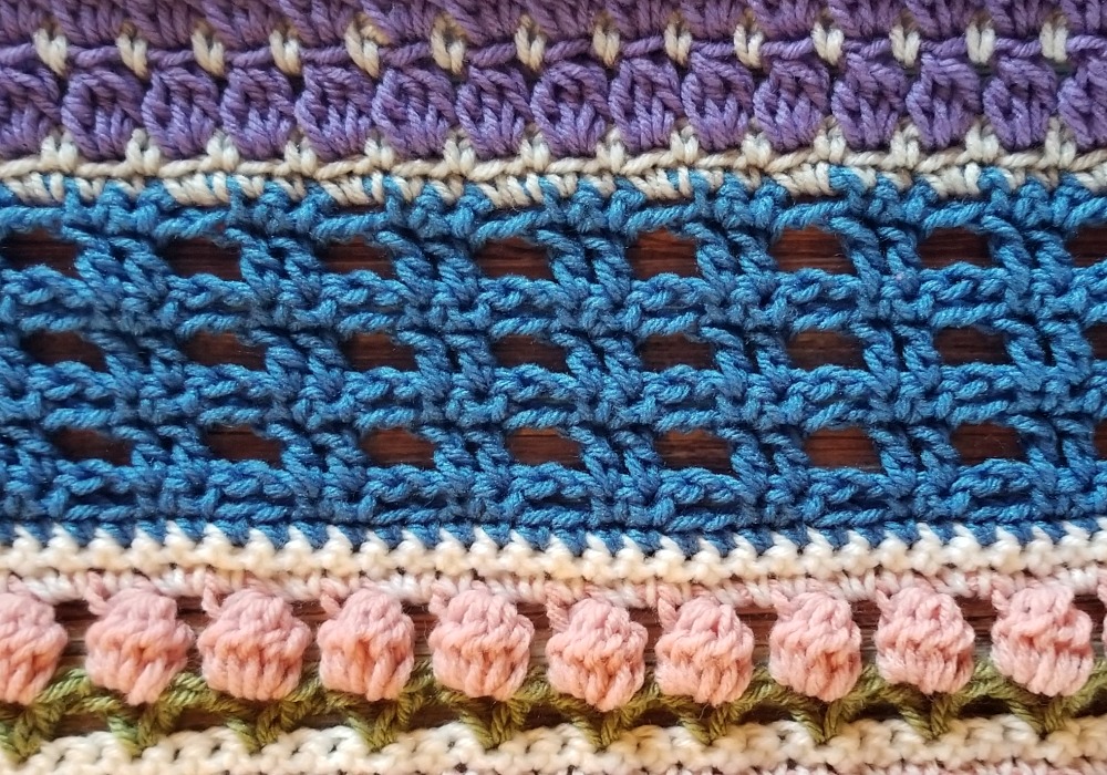Welcome to Part 15 of the Stitch Sampler Scrapghan CAL! Just one more week until we're finished! This week is the Two on Two Stitch.