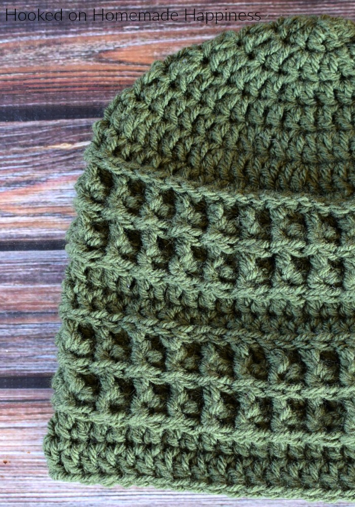 Texturized Crochet Beanie Pattern - The Texturized Crochet Beanie Pattern uses some of my favorite stitches and techniques to create the fun textures.