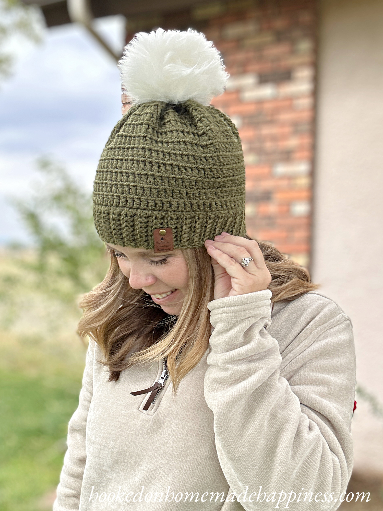 Beginner Bottom Up Beanie Crochet Pattern (CAL for a Cause) - Hooked on ...