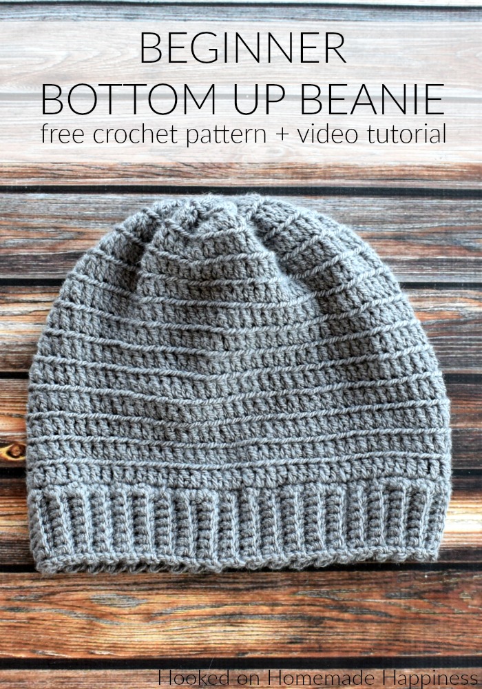 Featured image of post Crochet Beanie Tutorial For Beginners / I used red heart with love yarn but you can use a worsted weight yarn of your choice and it will give you a similar size.