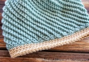 Twisted Beanie Crochet Pattern - I am so excited to share the Twisted Beanie Crochet Pattern with you! This beanie is completely different than any beanie I have ever made. I hope you love it, too!