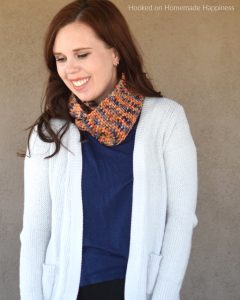 One Skein Infinity Scarf Crochet Pattern - Do you have that one special skein of yarn you don't know what to do with? The One Skein Infinity Scarf Crochet Pattern is the answer!