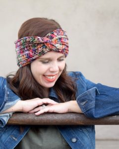 Slightly Twisted Ear Warmer Crochet Pattern - The Slightly Twisted Ear Warmer Crochet Pattern only looks like it's twisted. It's all in the sewing! If you know how to crochet a rectangle, you can definitely make this ear warmer.