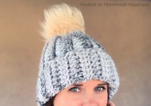 Chunky Classic Beanie Crochet Pattern - The Chunky Classic Beanie Crochet Pattern is made exactly like the Classic Beanie, but made with super bulky yarn! I used Lion Brand Wool-Ease Thick & Quick.