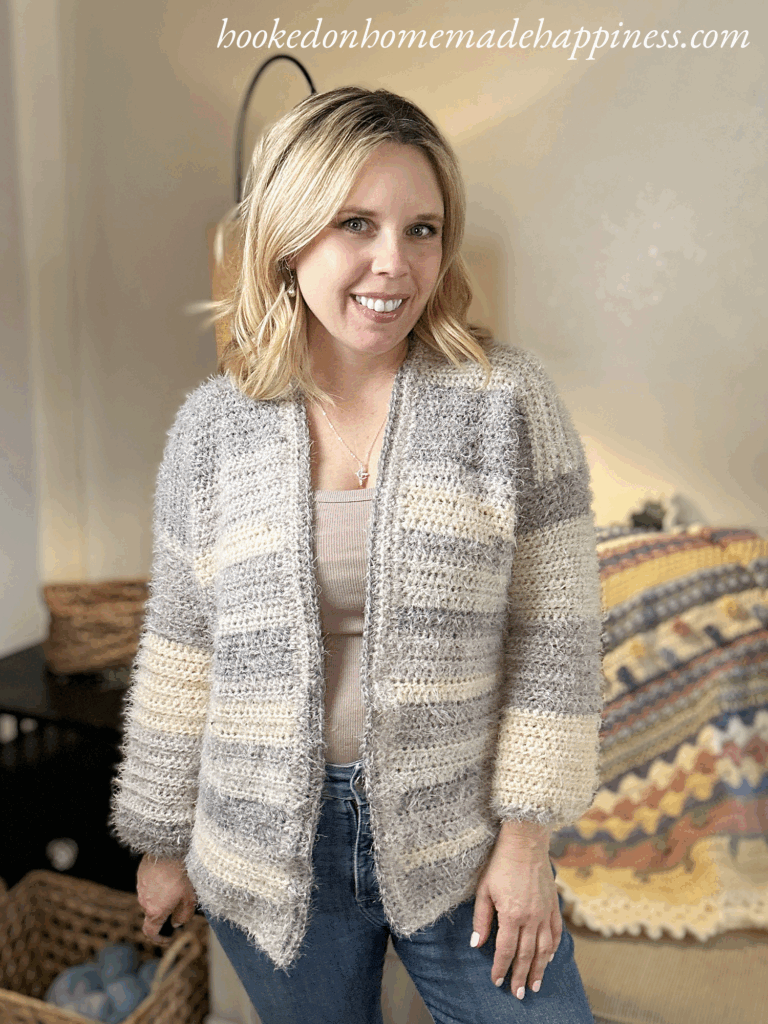 All HDC Cardigan Crochet Pattern