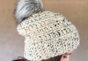 Chunky Bottom Up Beanie Crochet Pattern - The Chunky Bottom Up Beanie Crochet Pattern is the chunky version of the Beginner Bottom Up Beanie!