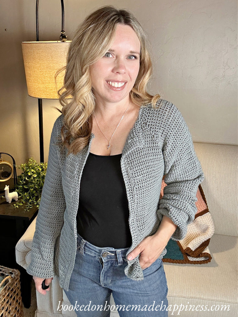 Easy Essential Cardigan Crochet Pattern