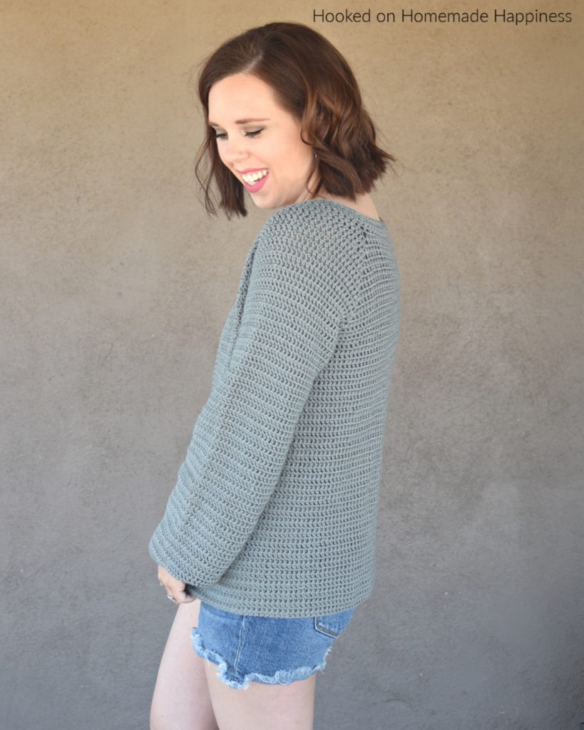 Easy Essential Cardigan Crochet Pattern - The Easy Essential Cardigan Crochet Pattern is a closet staple! It has a comfortable fit with a simple, classic design. Just perfect for any occasion!