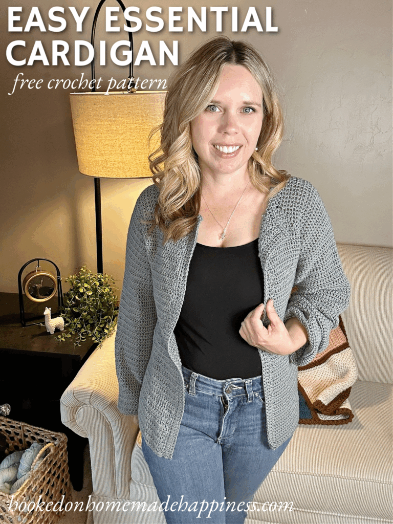 Easy Essential Cardigan Crochet Pattern