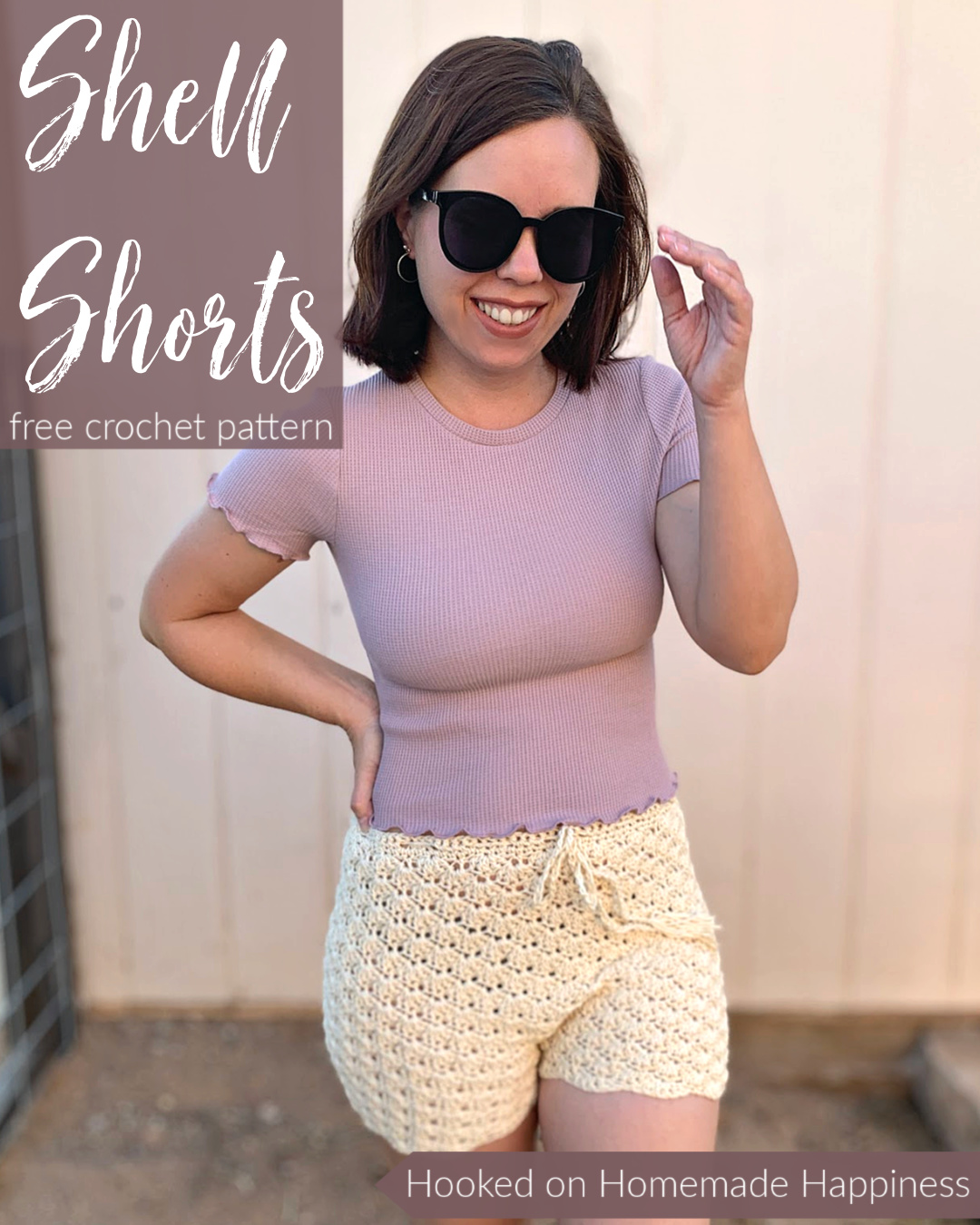 Shell Shorts Crochet Pattern - Hooked on Homemade Happiness