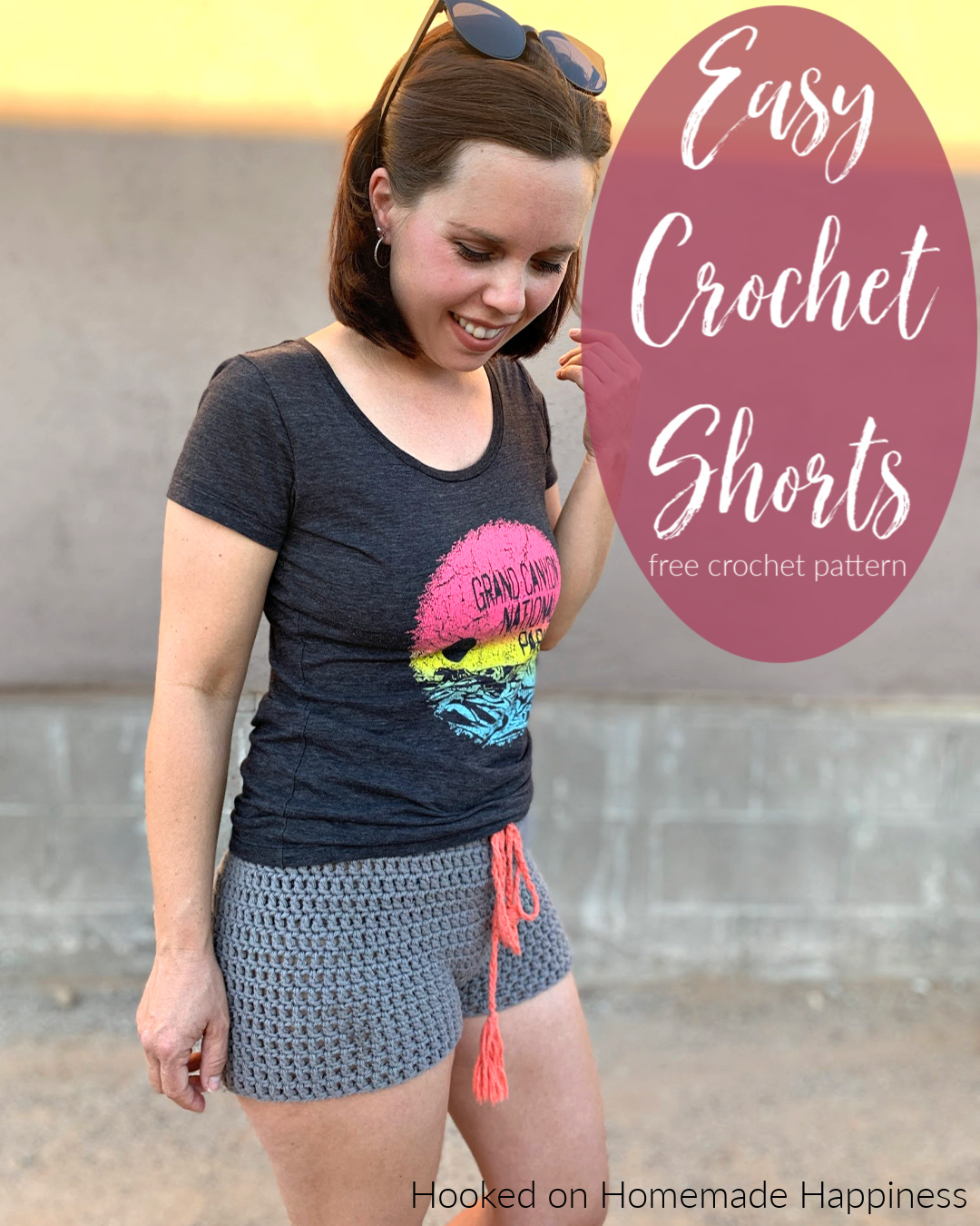 Easy Crochet Shorts Pattern - Hooked on Homemade Happiness
