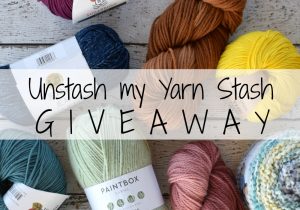 It’s a new month and that means another destash giveaway!! I’ll be giving away some yarn from my stash to 3 lucky winners!