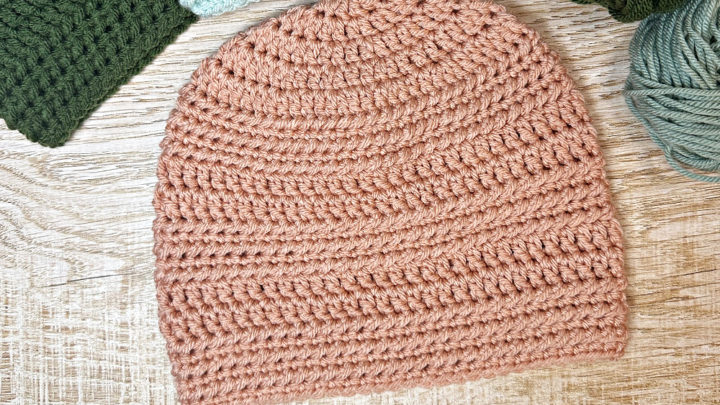 Image for Ring Stitch Beanie Crochet Pattern (Free Beginner-Friendly Pattern)