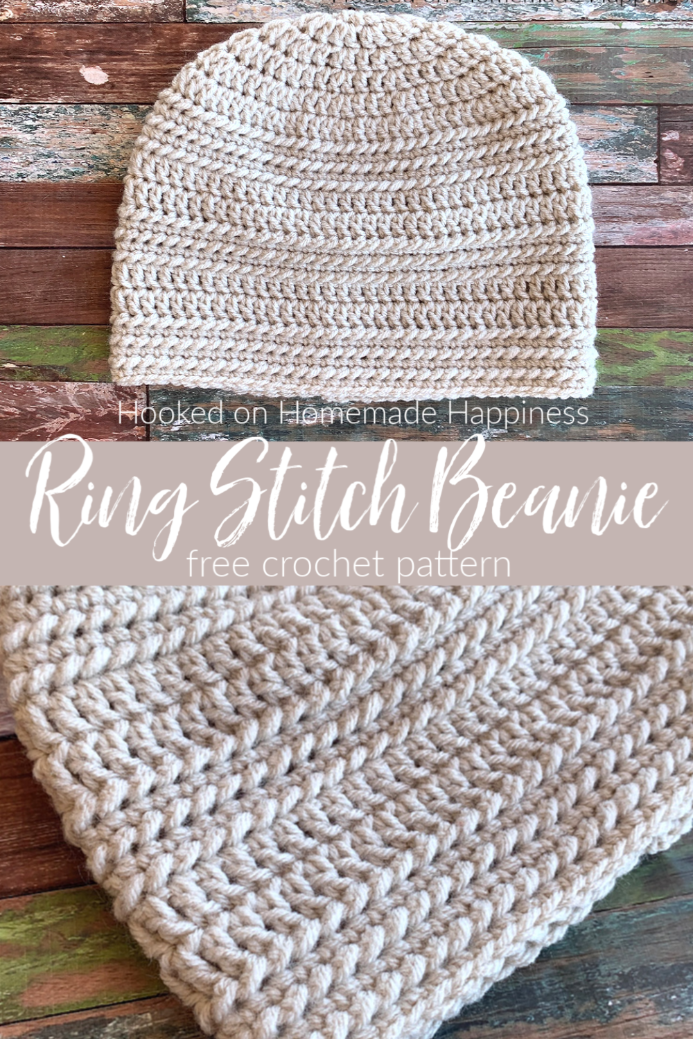 Ring Stitch Beanie Crochet Pattern (CAL for a Cause) - Hooked on