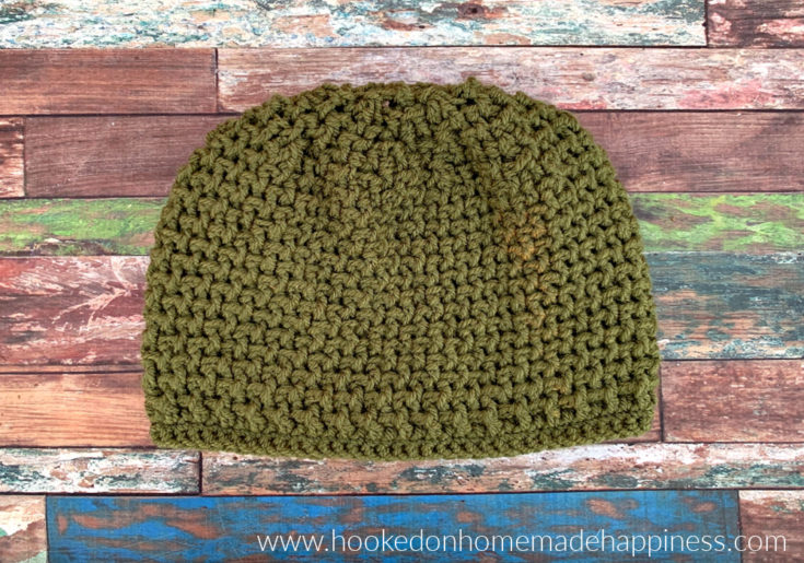 Wool crochet earthcore beanie