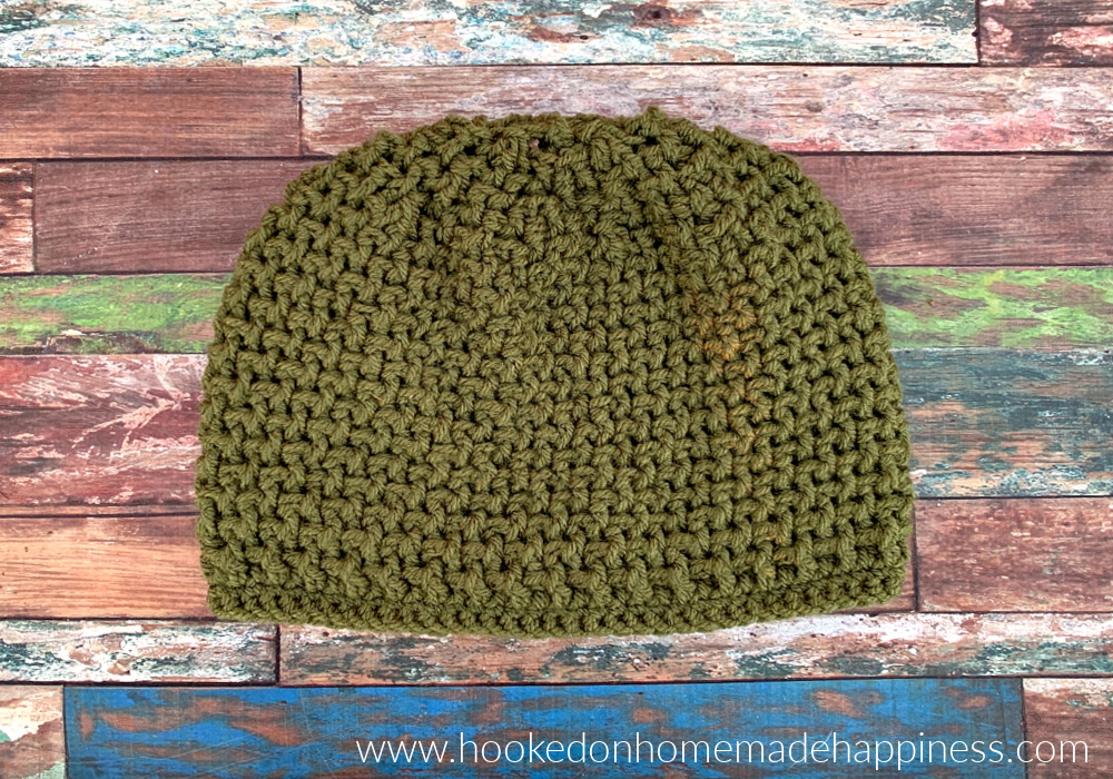 Evergreen Beanie Crochet Pattern - The Evergreen Beanie Crochet Pattern uses front post double crochet and back post double crochet to create this fun texture!