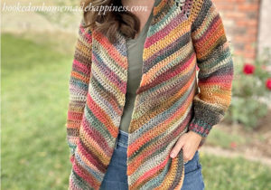 Easy All Double Crochet Cardigan Crochet Pattern