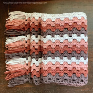 Granny Stripe Scarf Crochet Pattern - The Granny Stripe Scarf Crochet Pattern is super easy and it comes out in a super size - which I love!