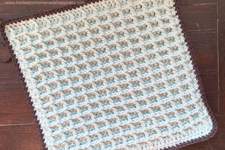 Waffle Crochet Stitch