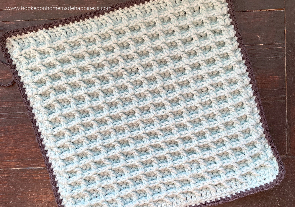 Waffle Crochet Stitch