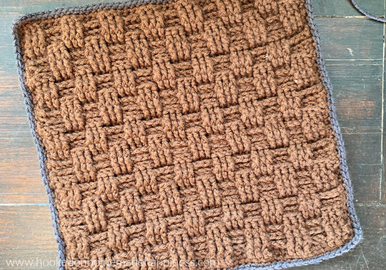 Basketweave Stitch (Stitch Sampler Scrapghan CAL 2021 – Part 7)