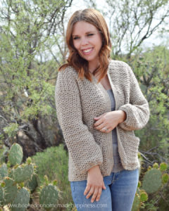 Catalina Cardigan Crochet Pattern - The Catalina Cardigan Crochet Pattern is a beginner level cardigan pattern. It's made as almost one piece and has very little sewing. I will have a video tutorial to help every step of the way!