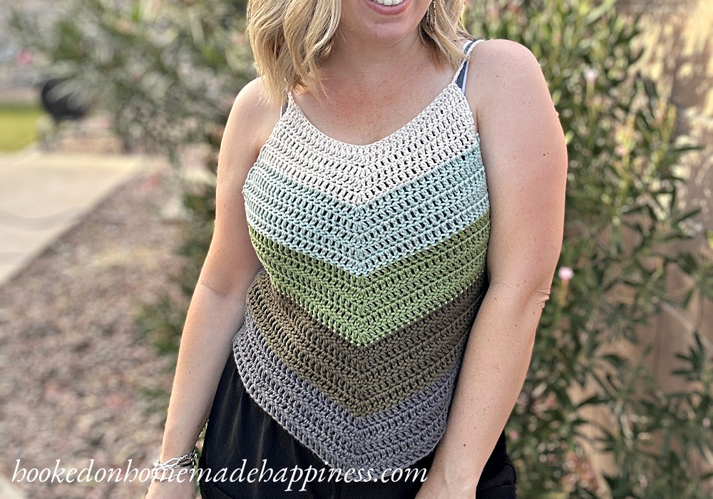 Ombre Tank Top Crochet Pattern