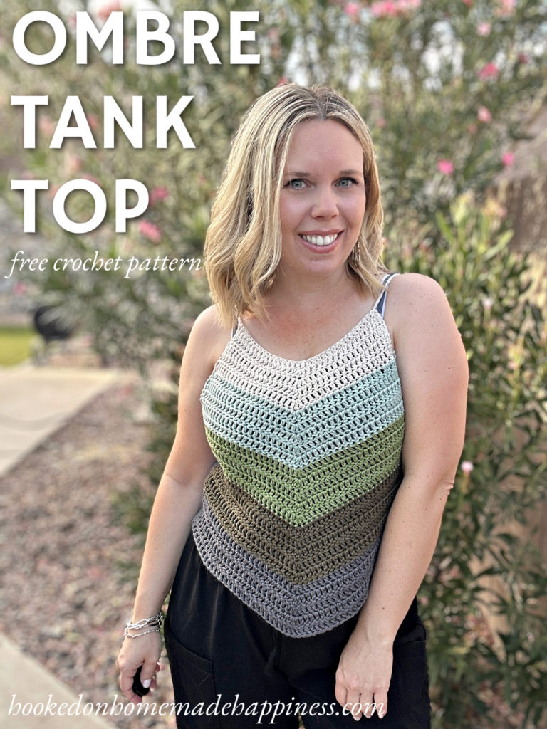 Ombre Tank Top Crochet Pattern
