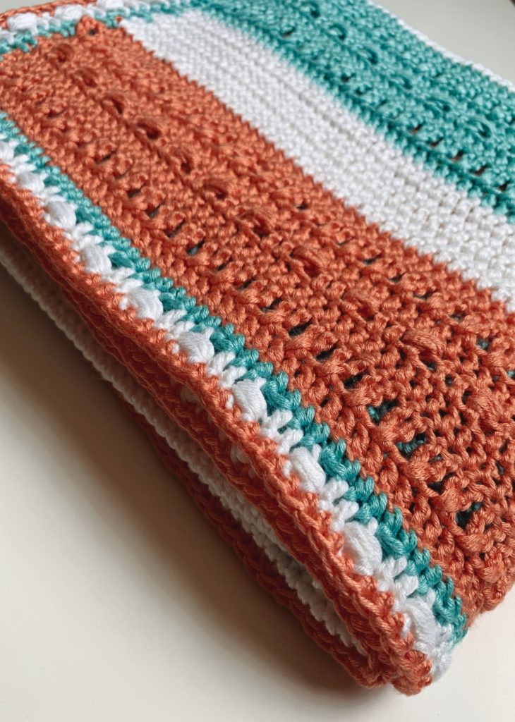 Sara Bead Baby Blanket Crochet Pattern