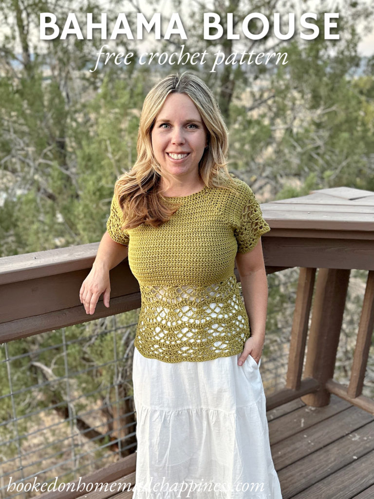 Bahama Blouse Crochet Pattern