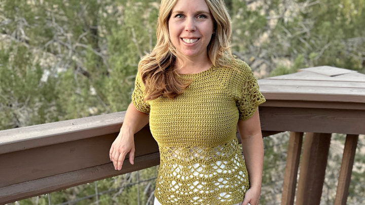 Image for Bahama Blouse Crochet Pattern