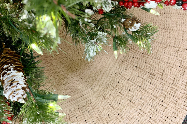 Country Christmas Tree Skirt Crochet Pattern - Country Christmas Tree Skirt Crochet Pattern