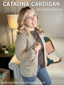 Catalina Cardigan Crochet Pattern