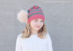 Easy Striped Elf Beanie FREE CROCHET PATTERN