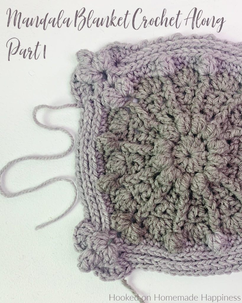 Mandala Blanket Crochet Along