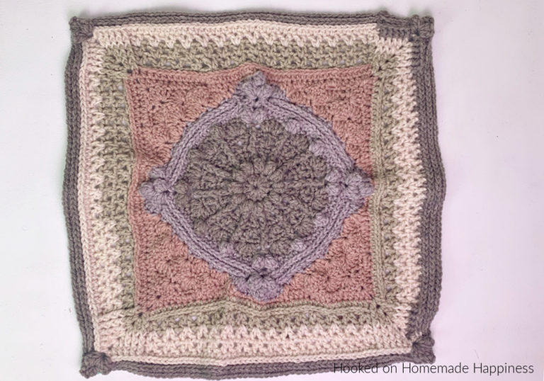 Mandala Blanket Crochet Along – Part 3